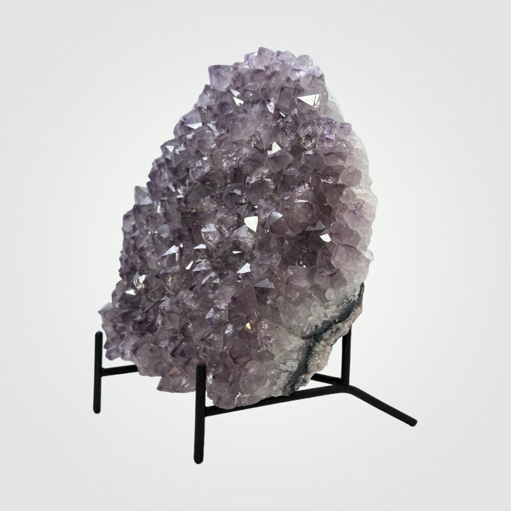 Large Raw Amethyst, Rough Geode Slab, Purple Crystal Cluster, From Brazil (BD) - Picture 3 of 15